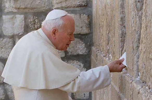 Papa Joao Paulo II Muro das Lamentacoes