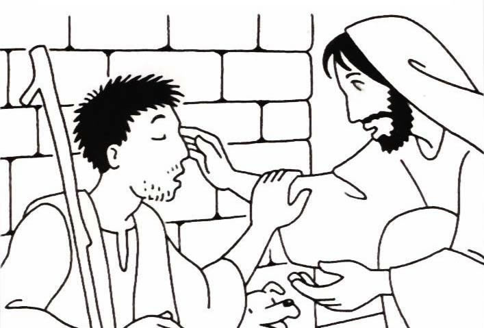 Jesus cura o cego Bartimeu